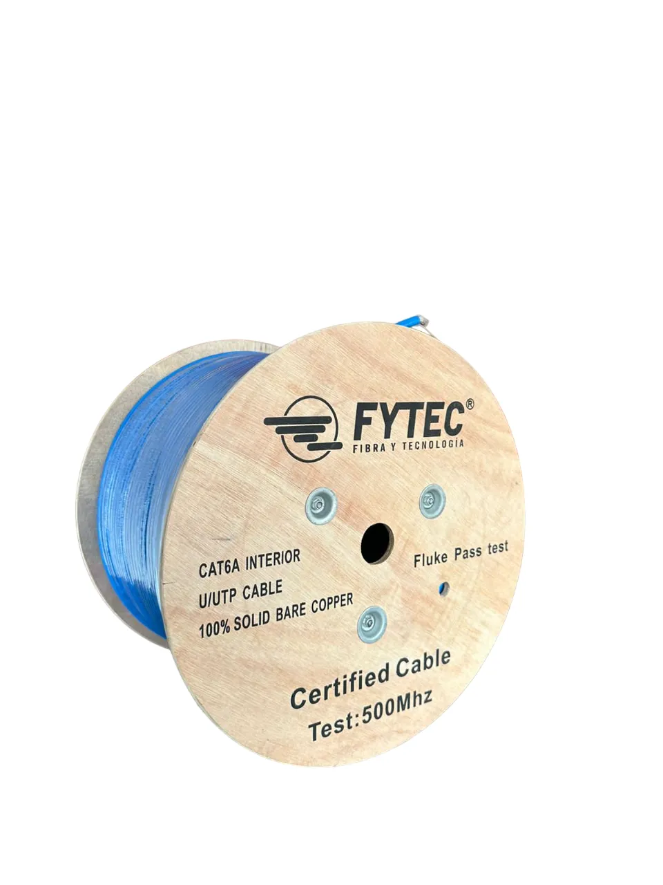 Vista adicional de FYTEC UTP CABLE CAT 6A (305 m/Rollo) AZUL - INDOOR - 100% Cobre - 23AWG 0.57mm